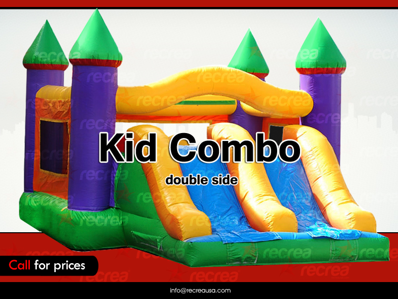 Kid Combo Double Slide Inflatable