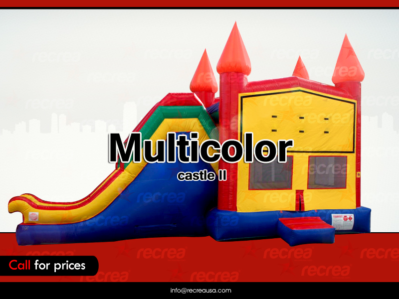 Multicolor Castle III Inflatable