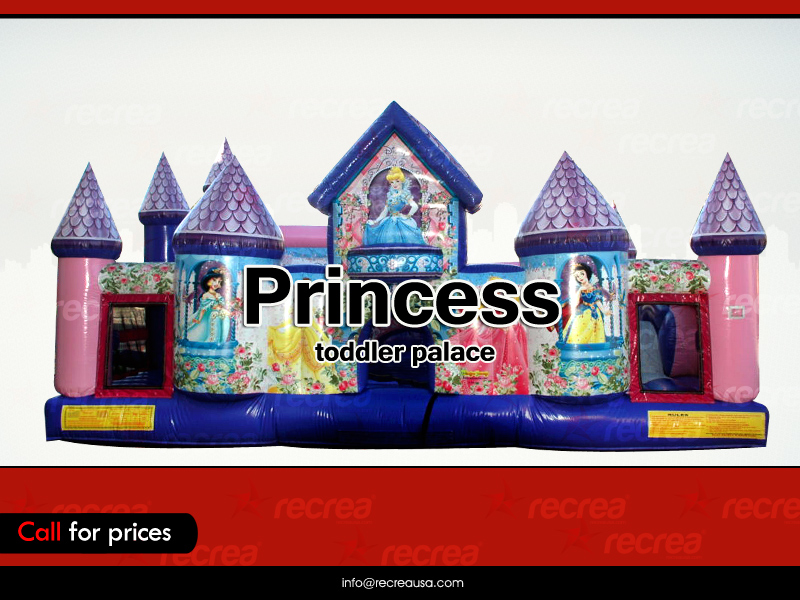 Princess Toddler Palace Inflatable