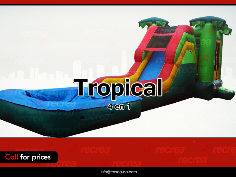 Tropical 4 in 1 Inflatable
