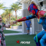 Capitana Marvel Entertainer, Recrea Usa