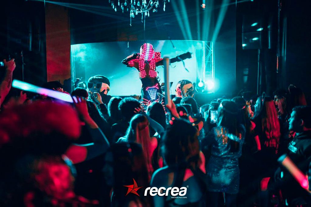 Teens Party - LED Robot & Reggaeton Hasta Abajo Show, Recrea Usa