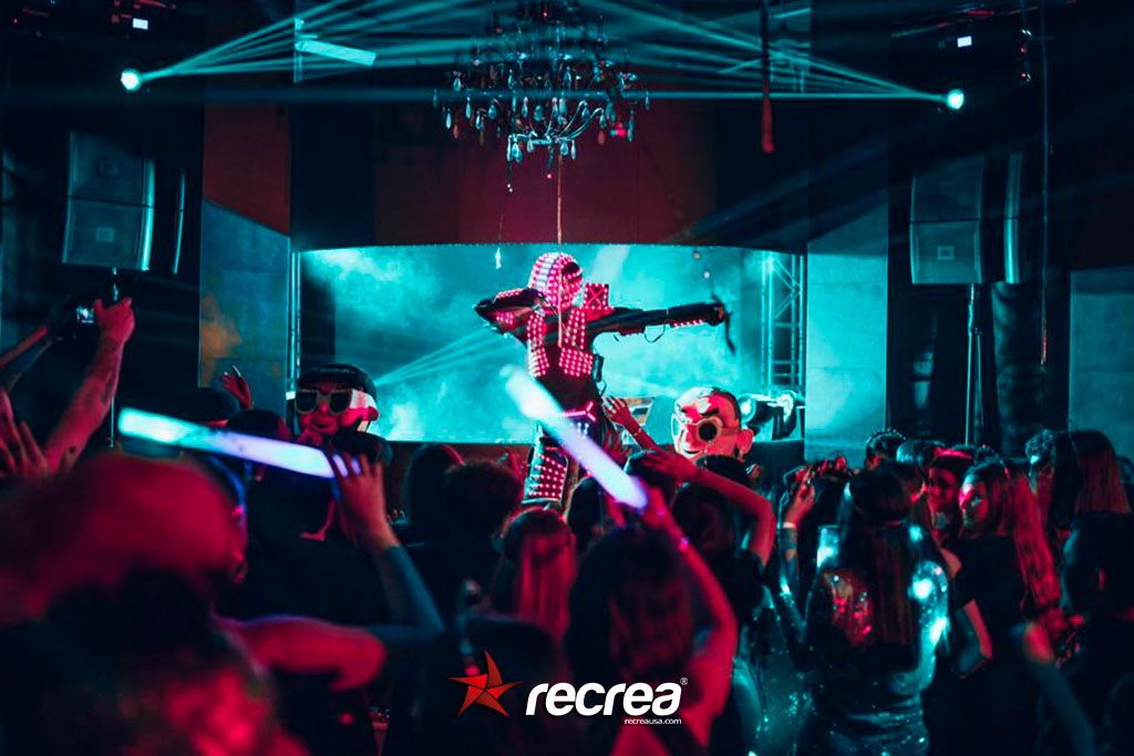 Teens Party - LED Robot & Reggaeton Hasta Abajo Show, Recrea Usa