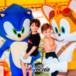 Kids Birthday Party - Sonic & Tails Characters, Recrea Usa