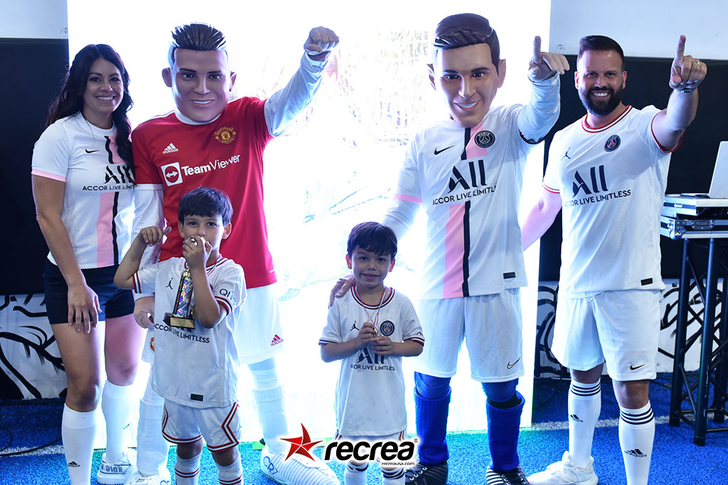 Kids Birthday Party - Soccer Party - Ronaldo & Messi Characters, Recrea Usa
