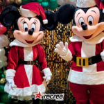 Mickey & Minnie Christmas Characters, Recrea Usa