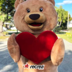 Valentine Bear Character, Recrea Usa