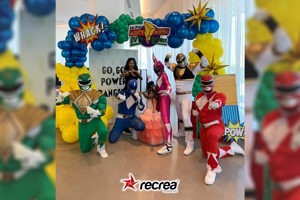 Power Rangers Characters, Recrea Usa