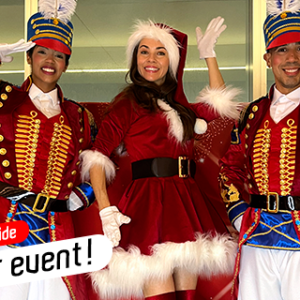 Christmas Stiltwalker Show