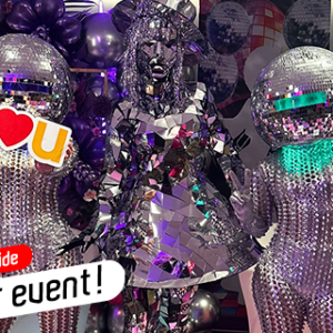 Disco Balls & Mirror Woman Show