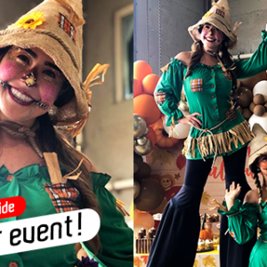 Scarecrow Stiltwalker