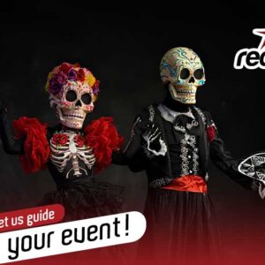 Catrina Stilt Walkers Show